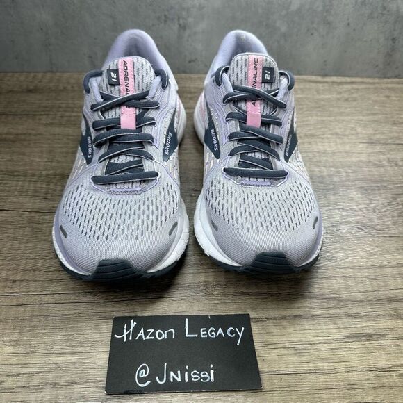 Brooks~Women’s~Adrenaline GTS 21 1203291B675 Lilac Running Shoes Sneaker~Size 7B - Picture 3 of 12